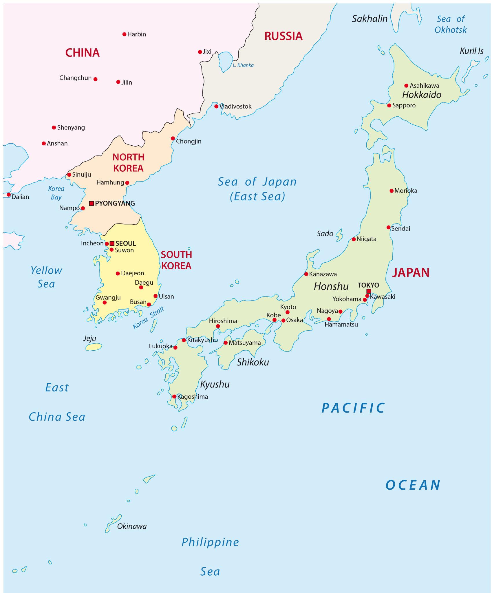 Sous la surface coréenne